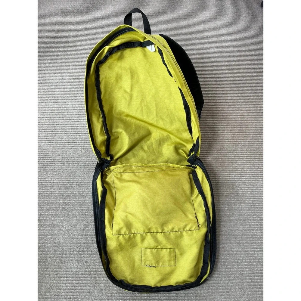 JanSport Half Pint Mini Backpack Chartreuse Lime Green Nylon Daypack 43-911